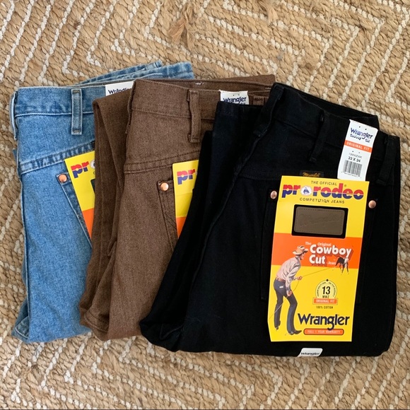 wrangler jeans 33 x 34